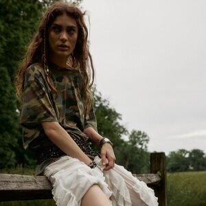 We The Free Nina printed tee